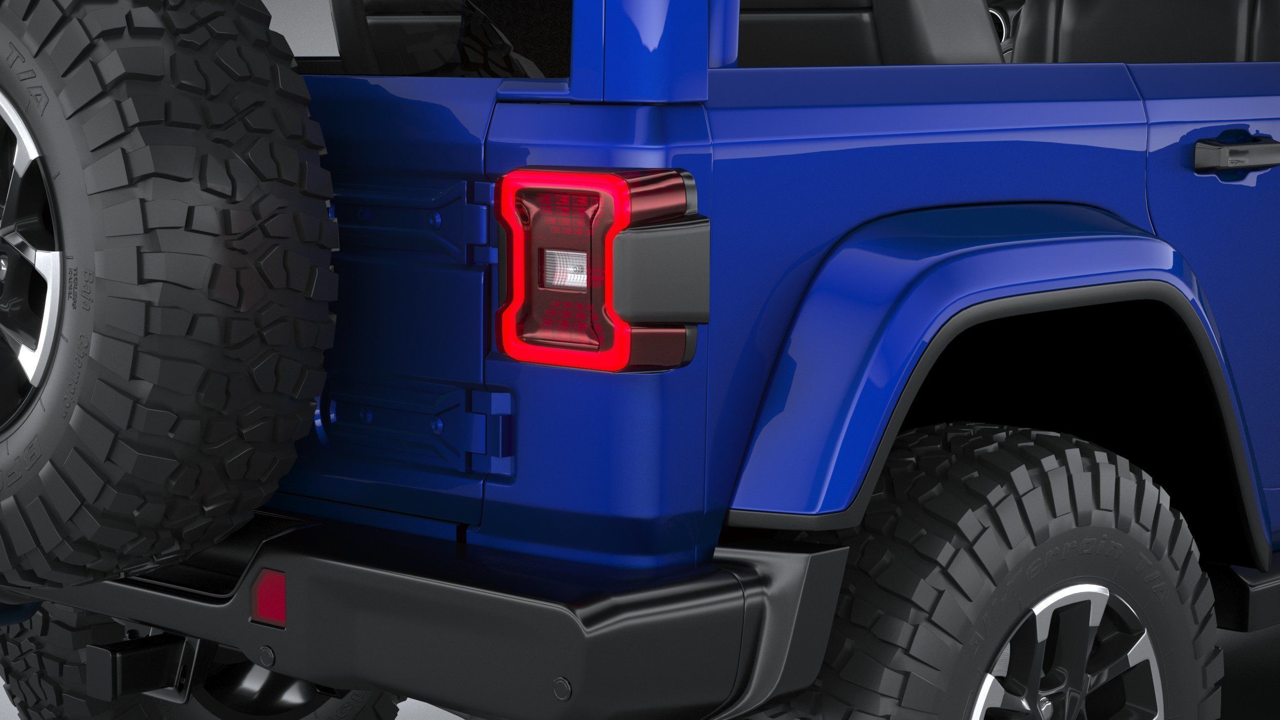 Jeep Wrangler 4xe Rubicon 2024 3D model_18