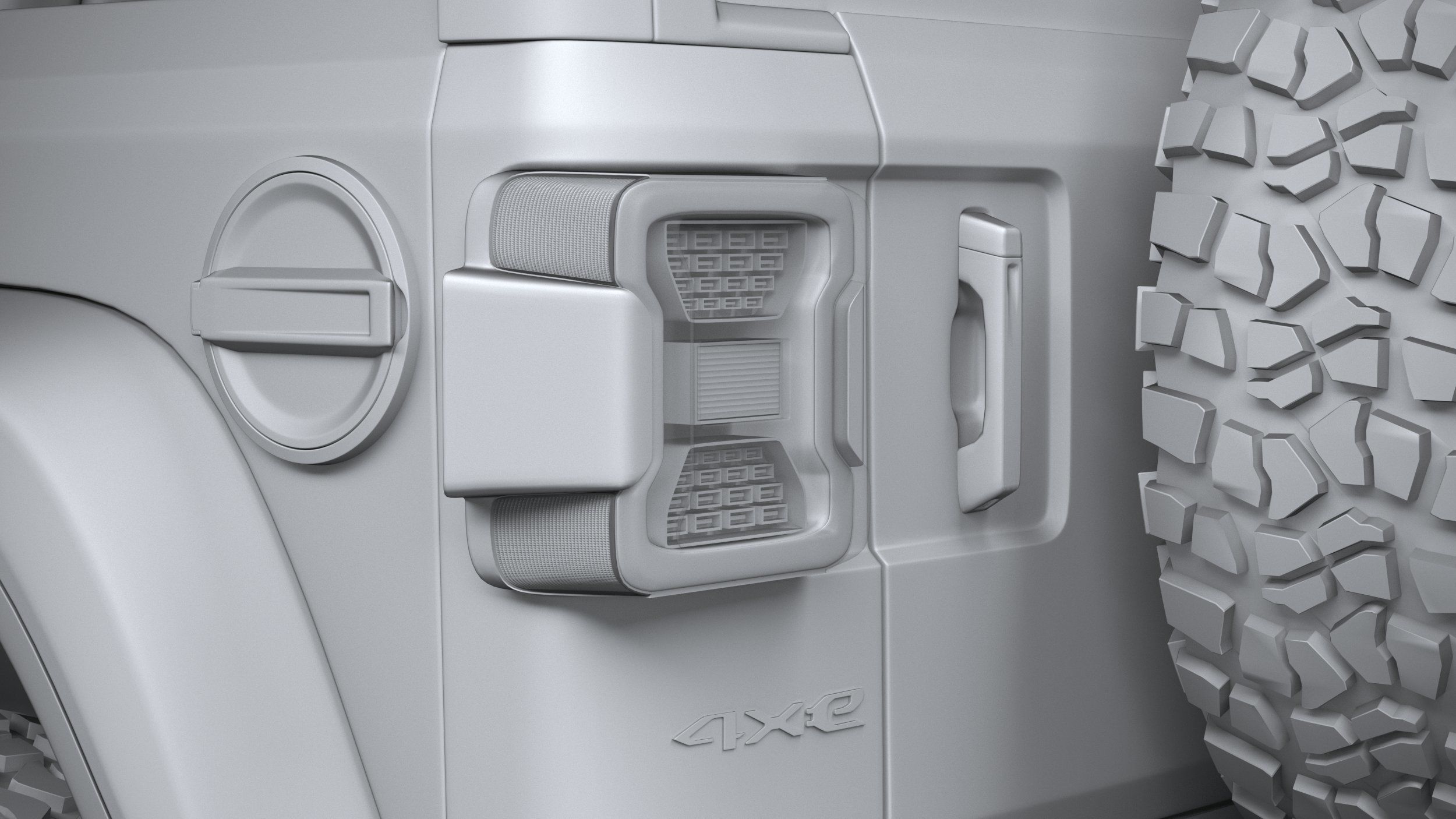 Jeep Wrangler 4xe Rubicon 2024 3D model_24