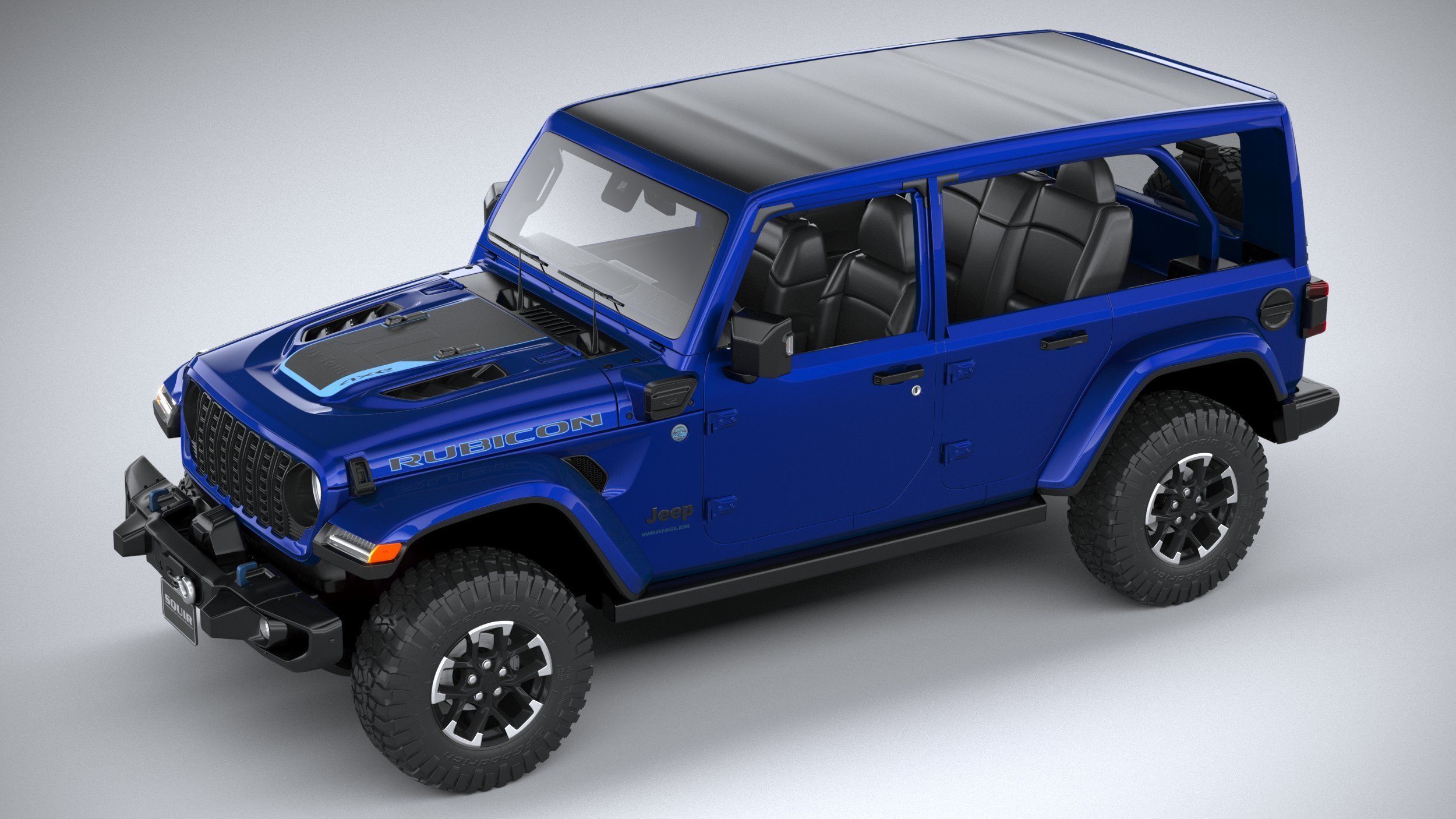 Jeep Wrangler 4xe Rubicon 2024 3D model_7