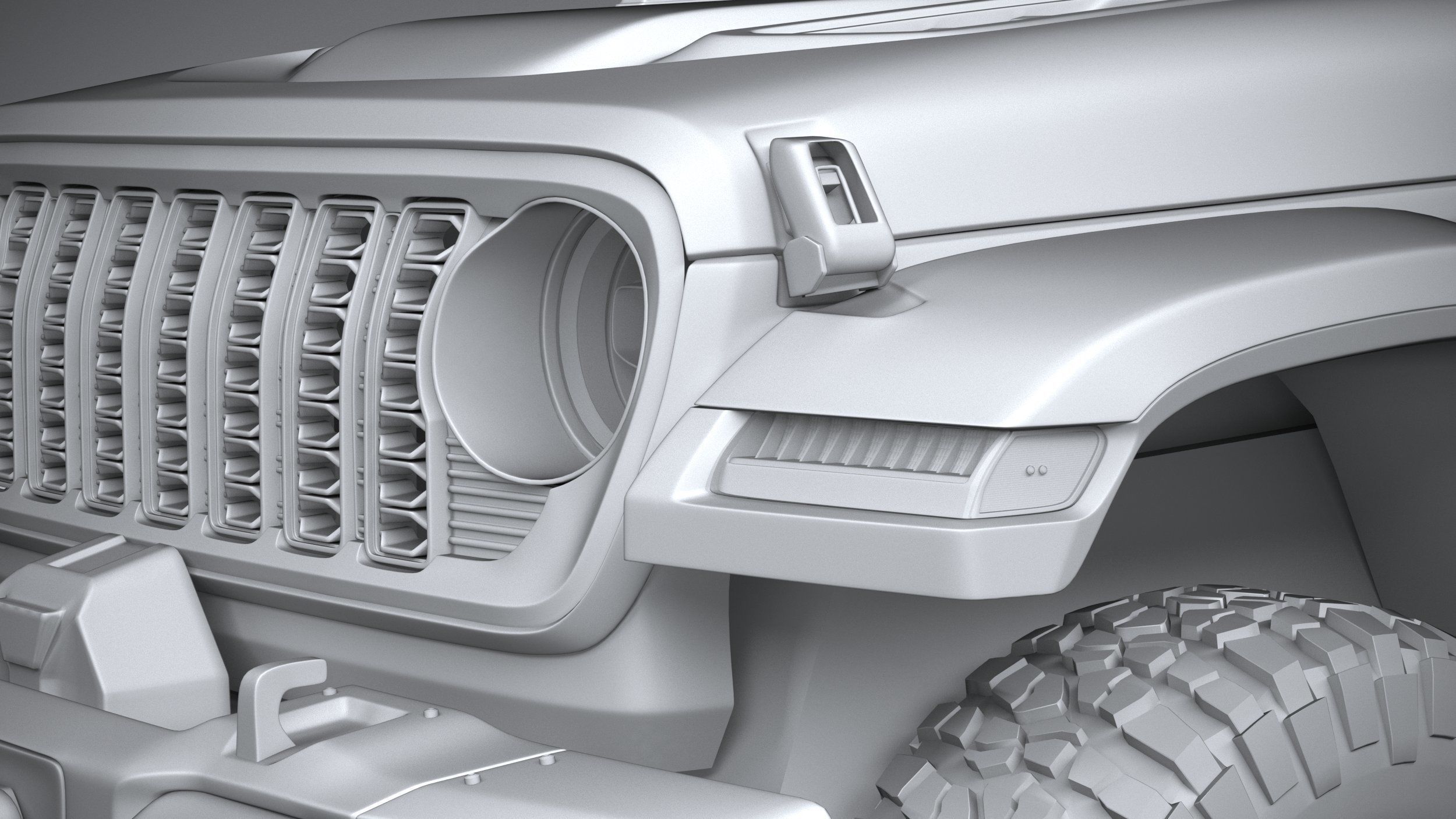 Jeep Wrangler 4xe Rubicon 2024 3D model_23