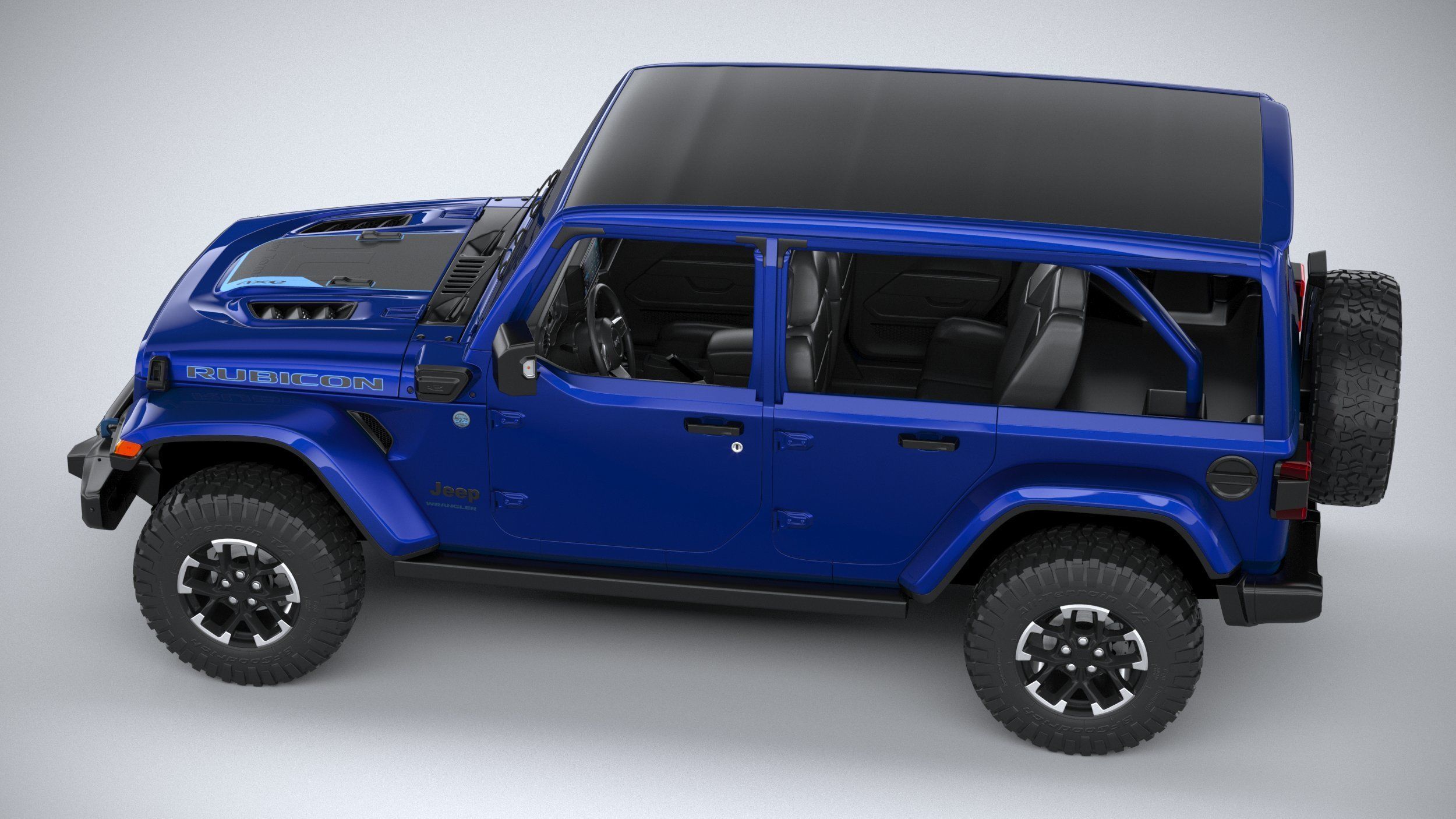 Jeep Wrangler 4xe Rubicon 2024 3D model_9