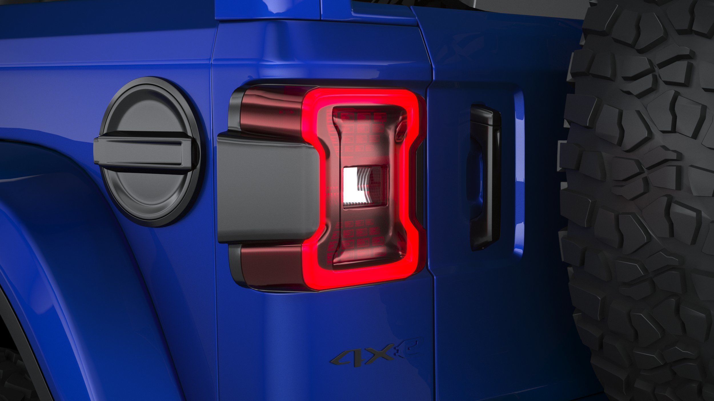 Jeep Wrangler 4xe Rubicon 2024 3D model_15