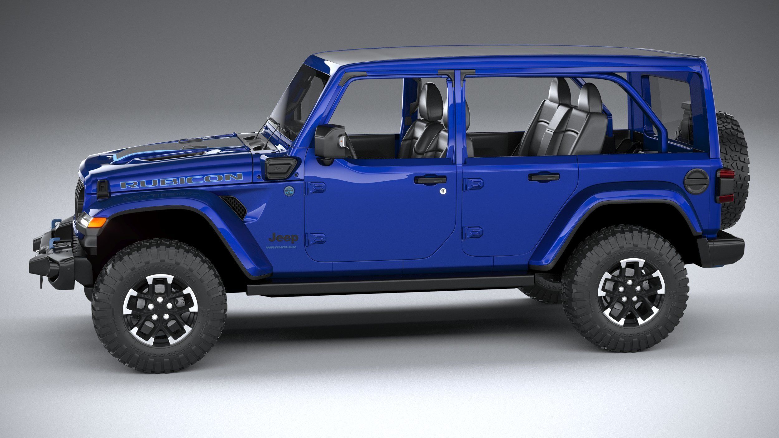 Jeep Wrangler 4xe Rubicon 2024 3D model_8