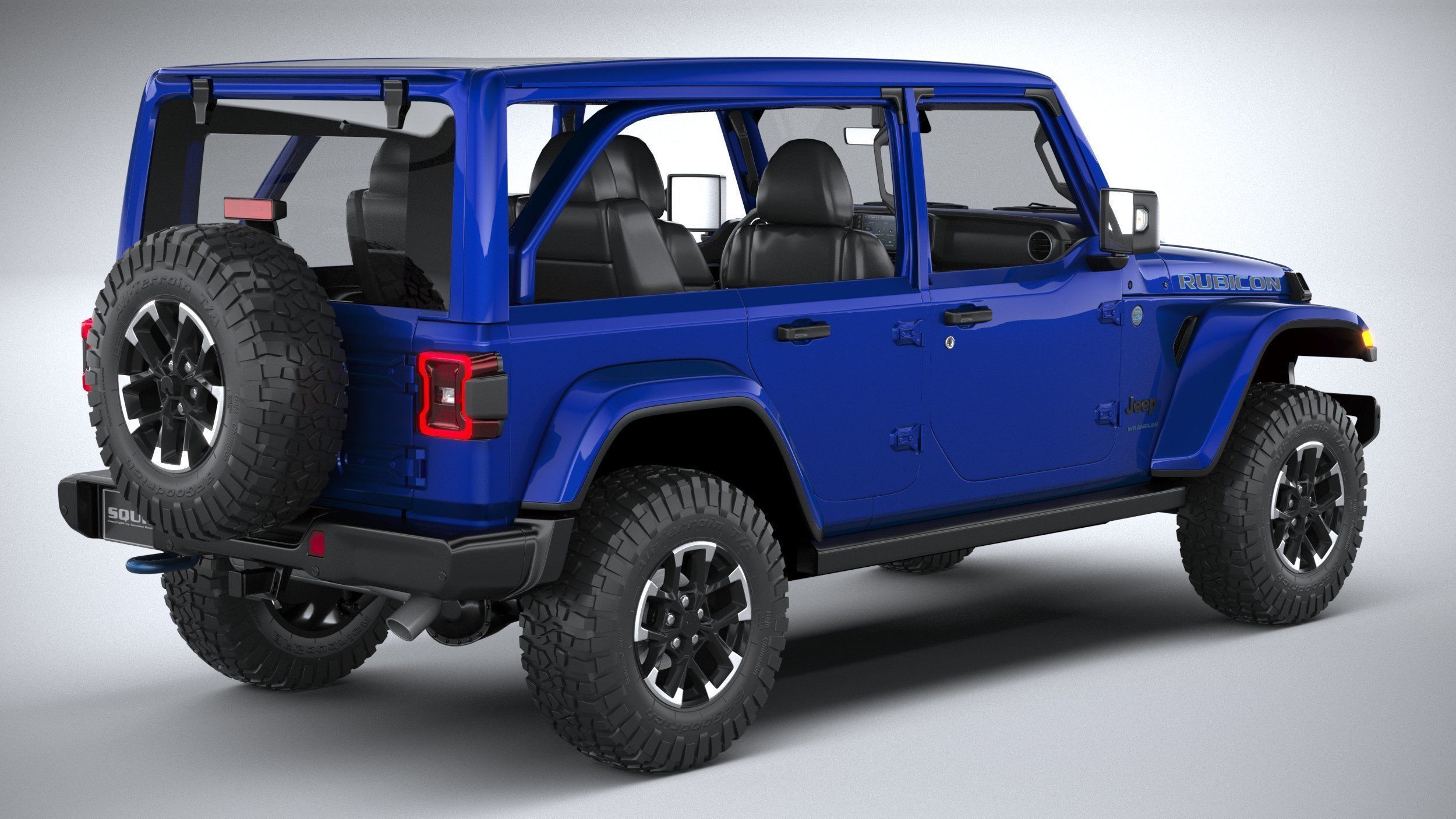Jeep Wrangler 4xe Rubicon 2024 3D model_17