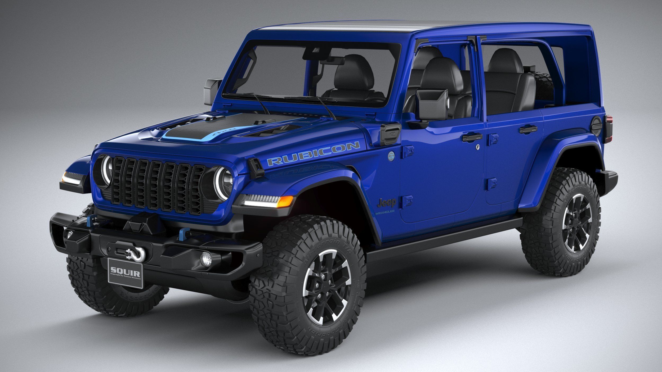 Jeep Wrangler 4xe Rubicon 2024 3D model_1