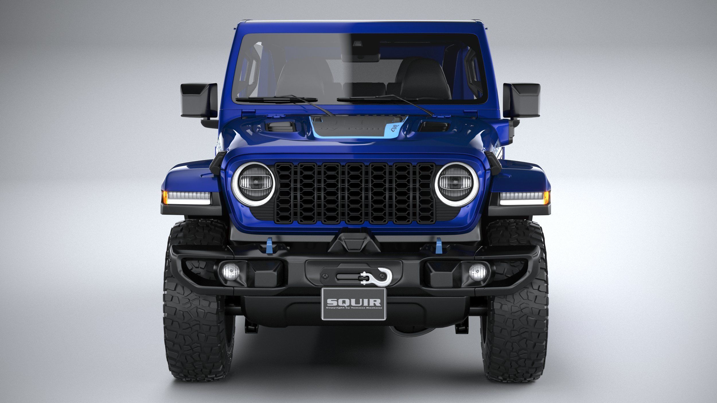 Jeep Wrangler 4xe Rubicon 2024 3D model_13