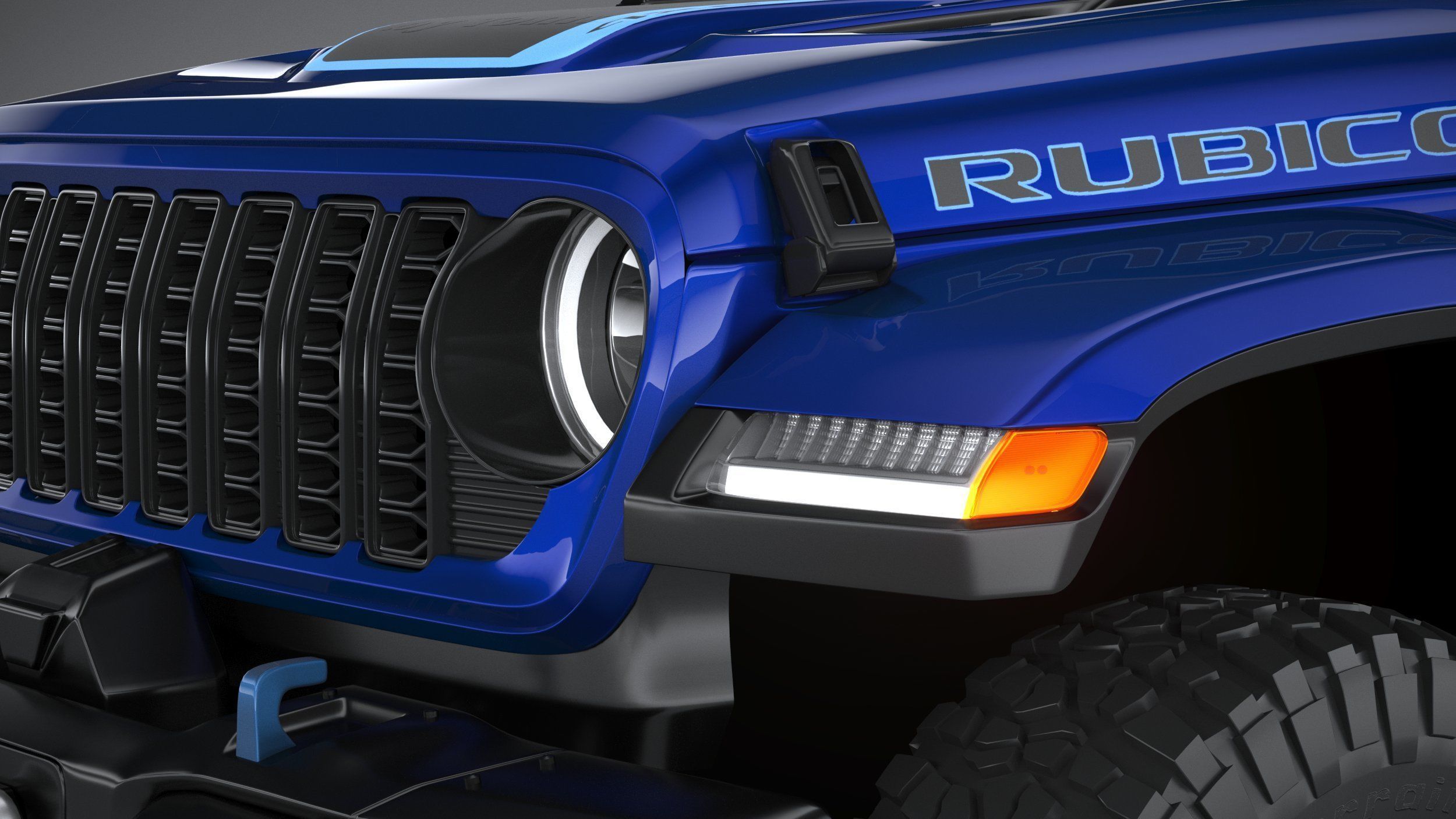 Jeep Wrangler 4xe Rubicon 2024 3D model_14