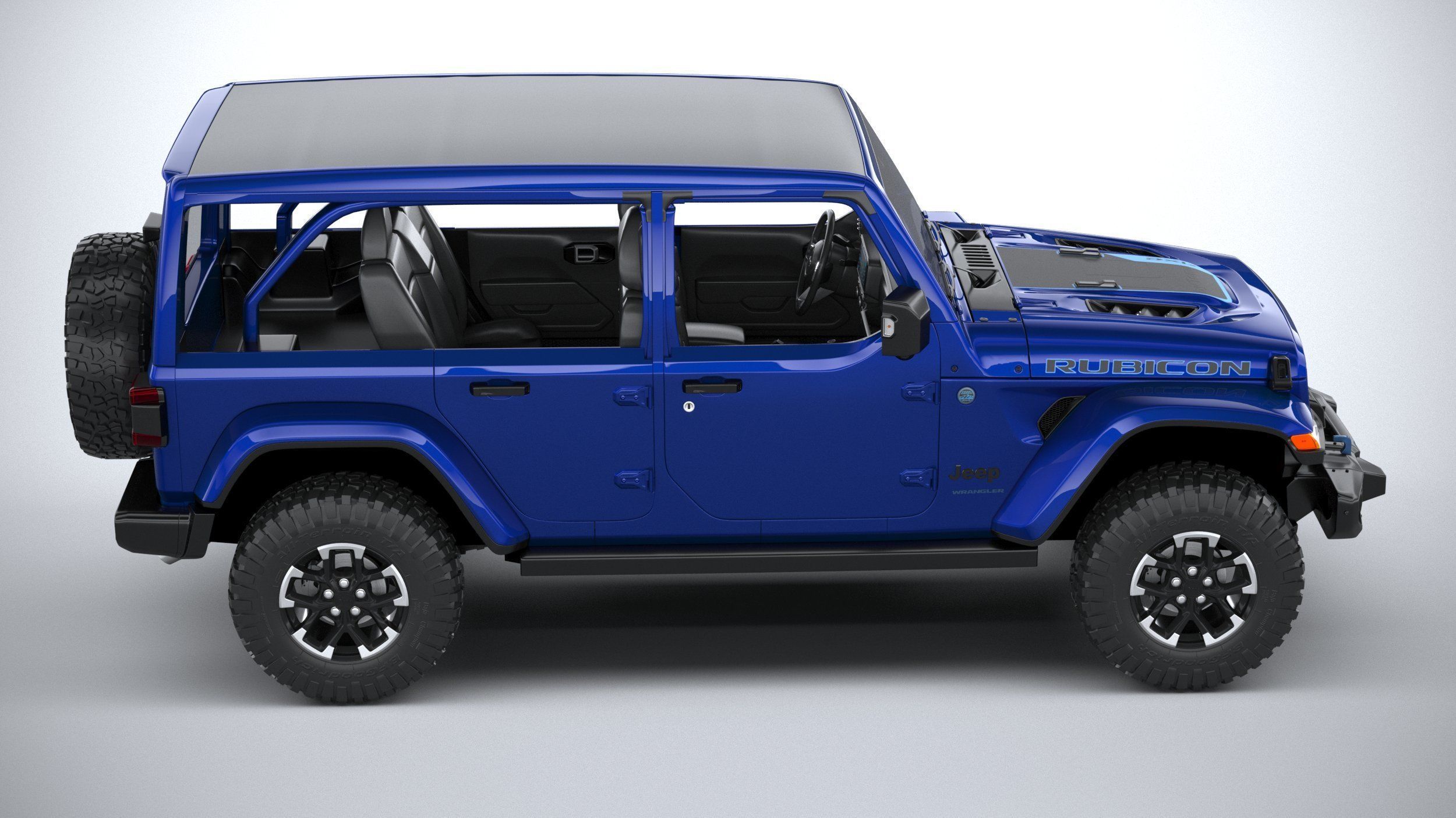 Jeep Wrangler 4xe Rubicon 2024 3D model_11