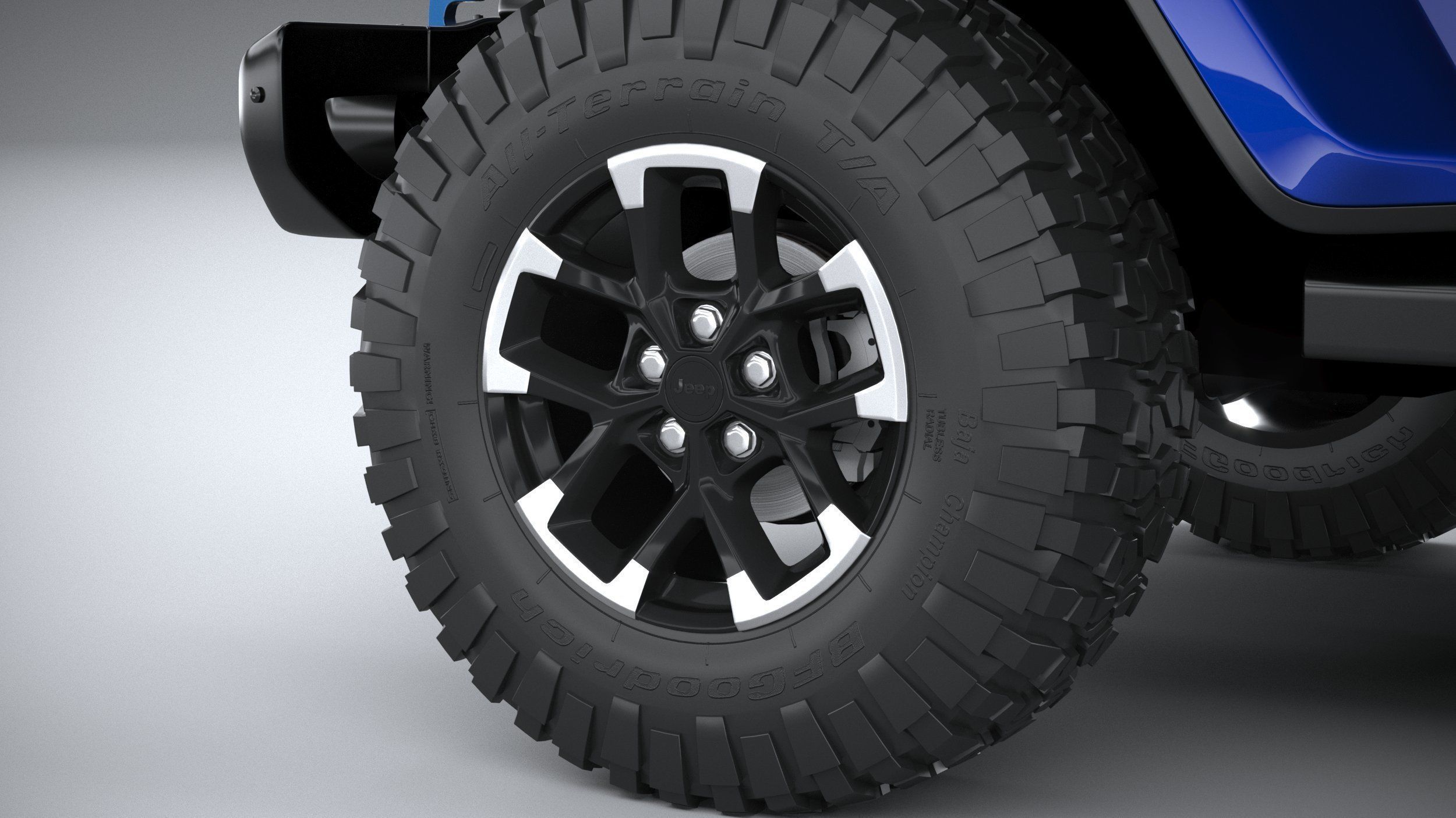 Jeep Wrangler 4xe Rubicon 2024 3D model_16