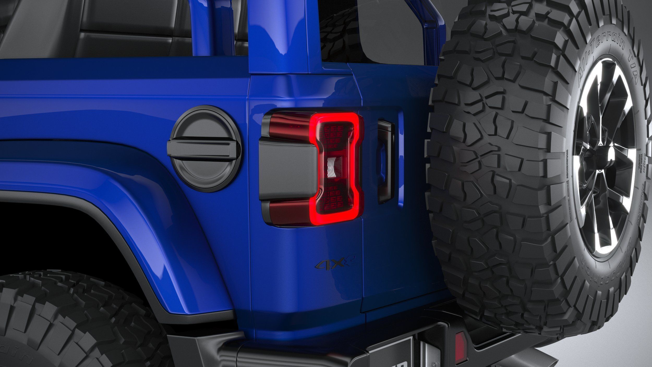 Jeep Wrangler 4xe Rubicon 2024 3D model_6