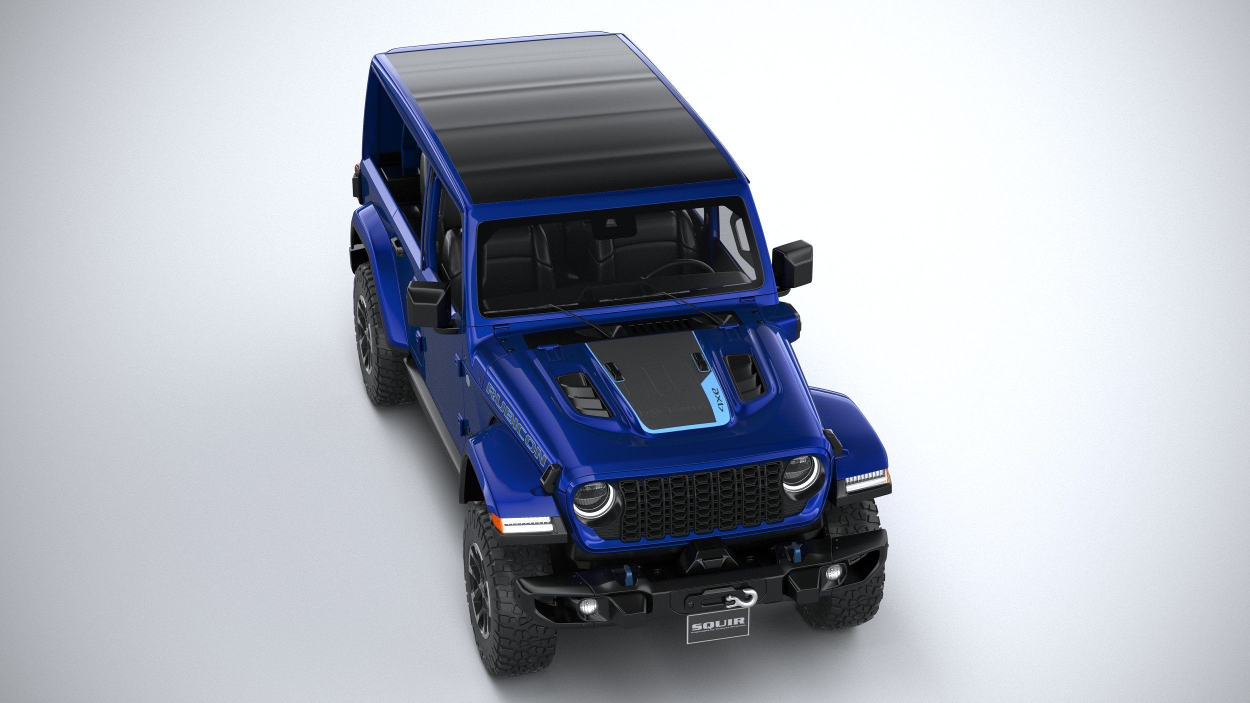 Jeep Wrangler 4xe Rubicon 2024 3D model_12