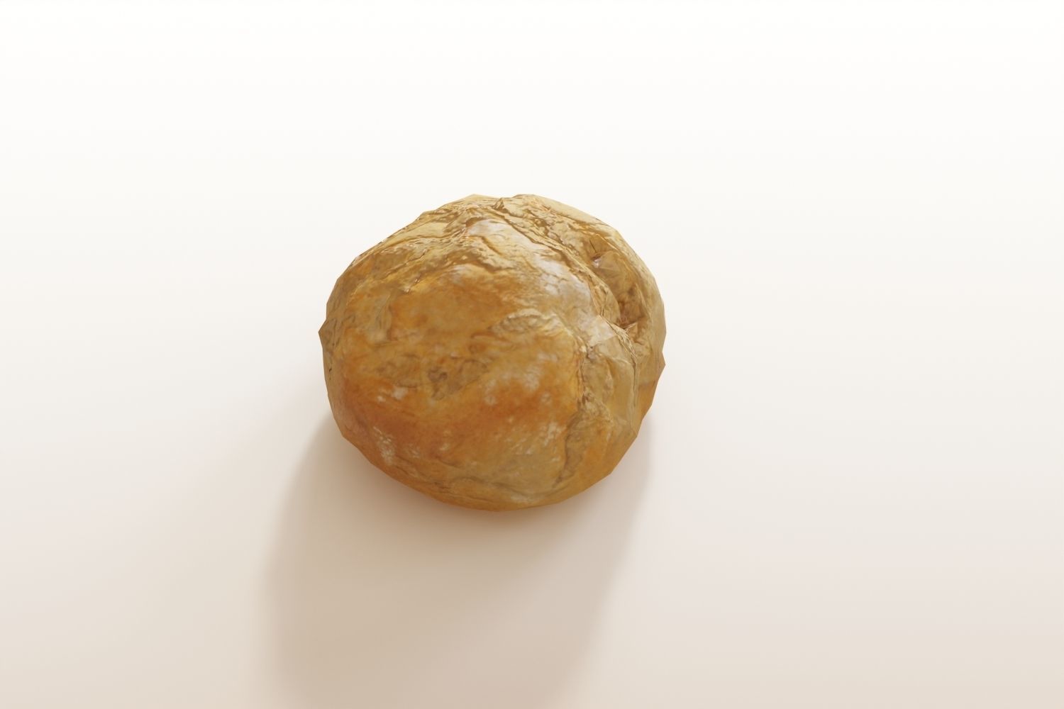 Classic Roll photoscanned 3D model_11