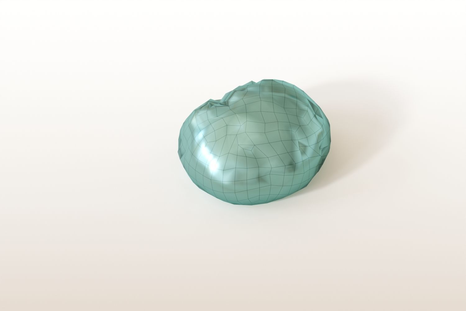 Classic Roll photoscanned 3D model_17