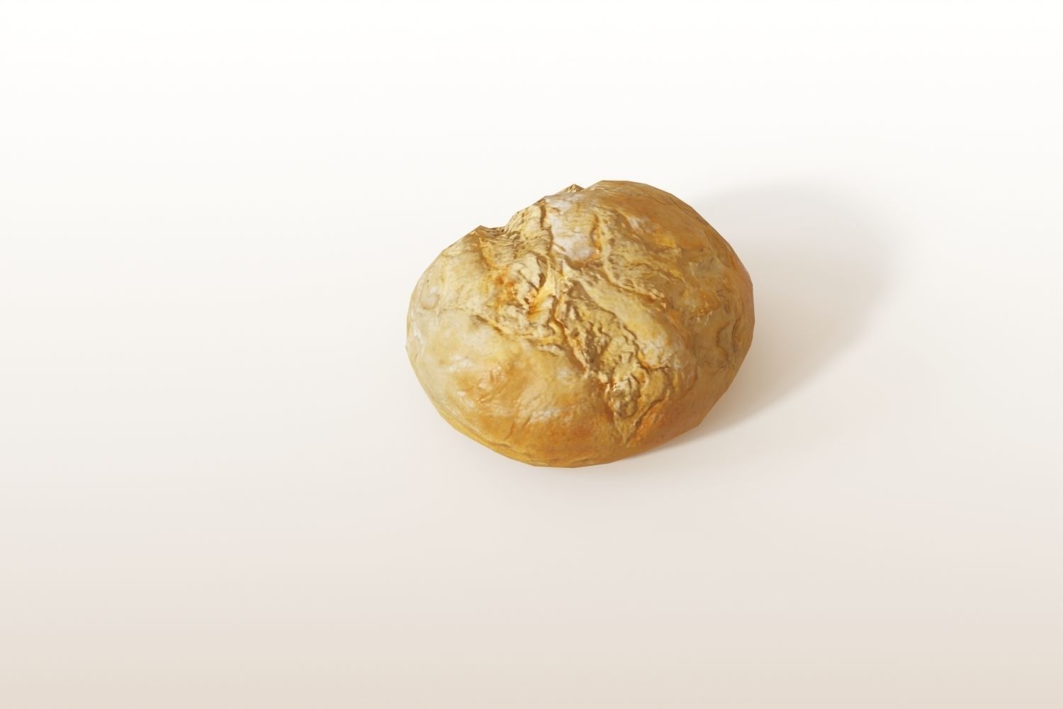 Classic Roll photoscanned 3D model_12