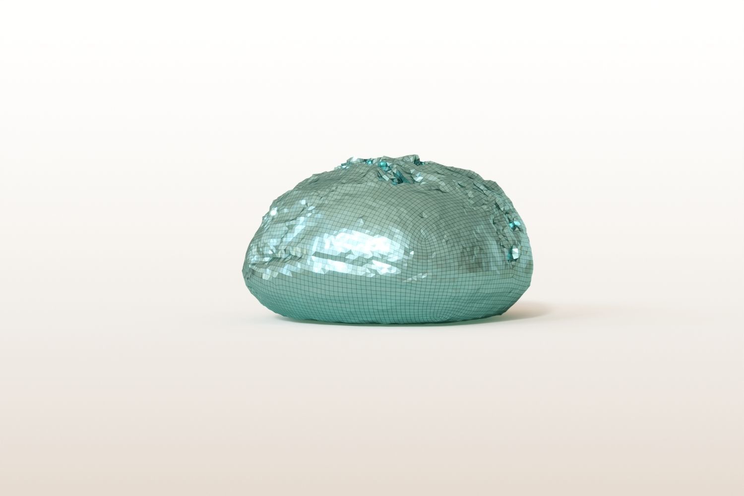 Classic Roll photoscanned 3D model_8