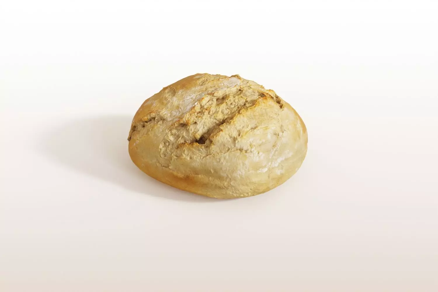 Classic Roll photoscanned 3D model_0