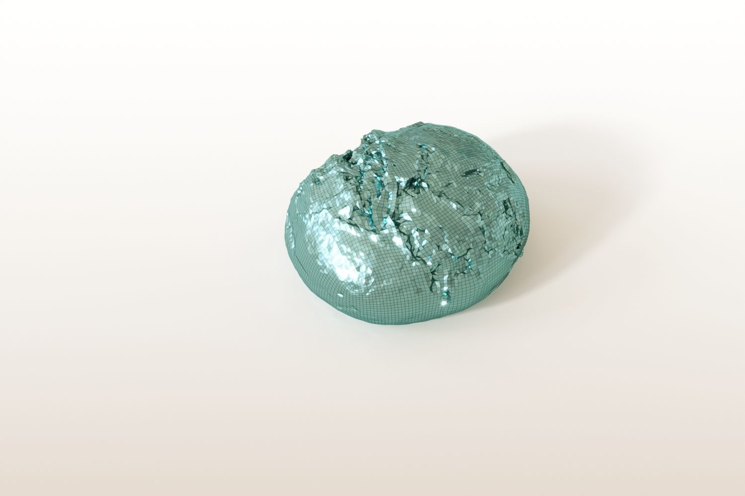 Classic Roll photoscanned 3D model_7