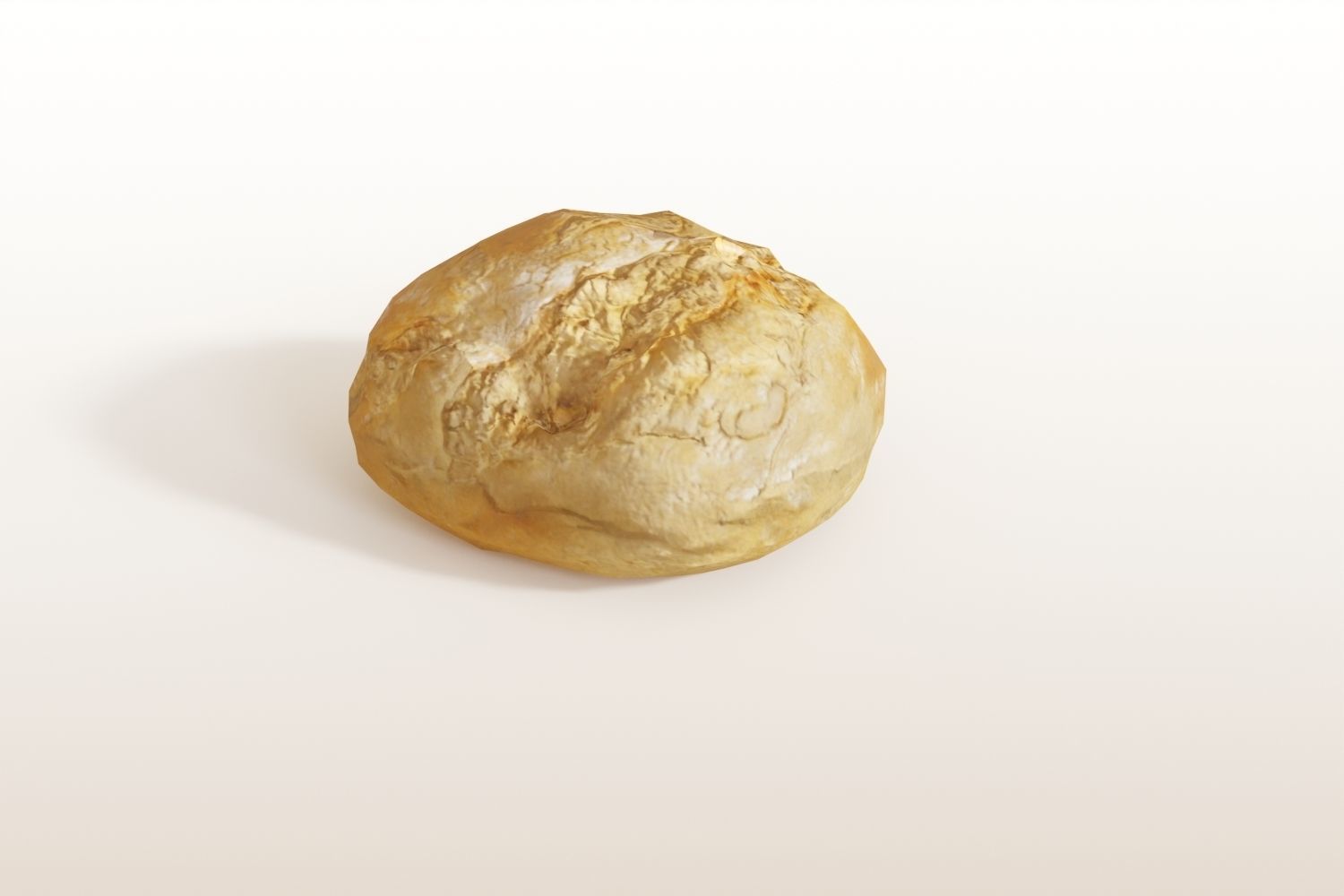 Classic Roll photoscanned 3D model_10