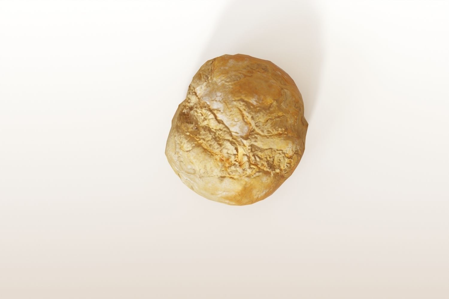 Classic Roll photoscanned 3D model_13