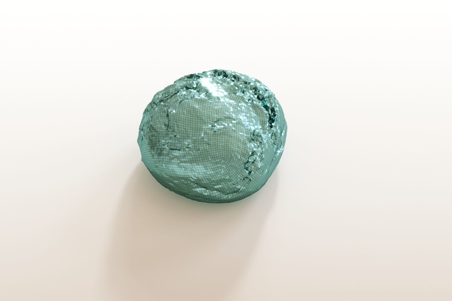 Classic Roll photoscanned 3D model_6