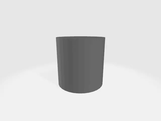 basic cyclinder Free 3D model_0