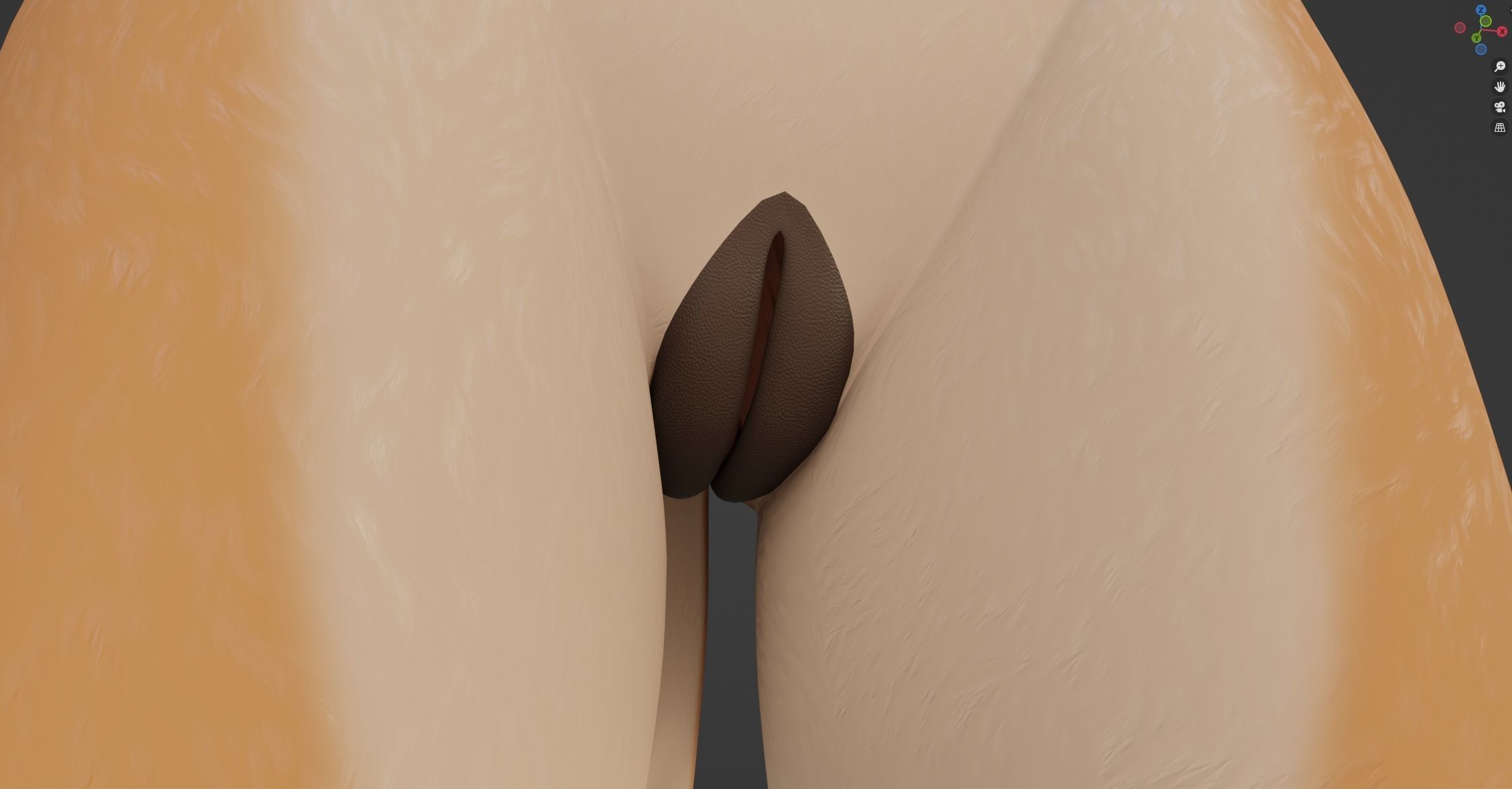 Agnes Anthro Fox 3D model_63