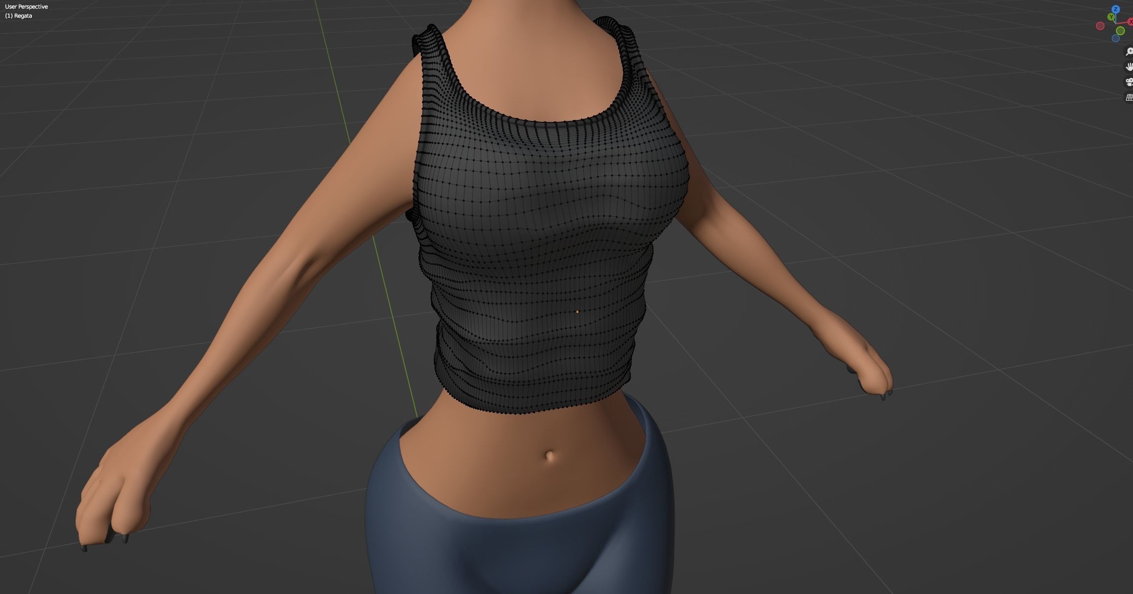 Agnes Anthro Fox 3D model_89