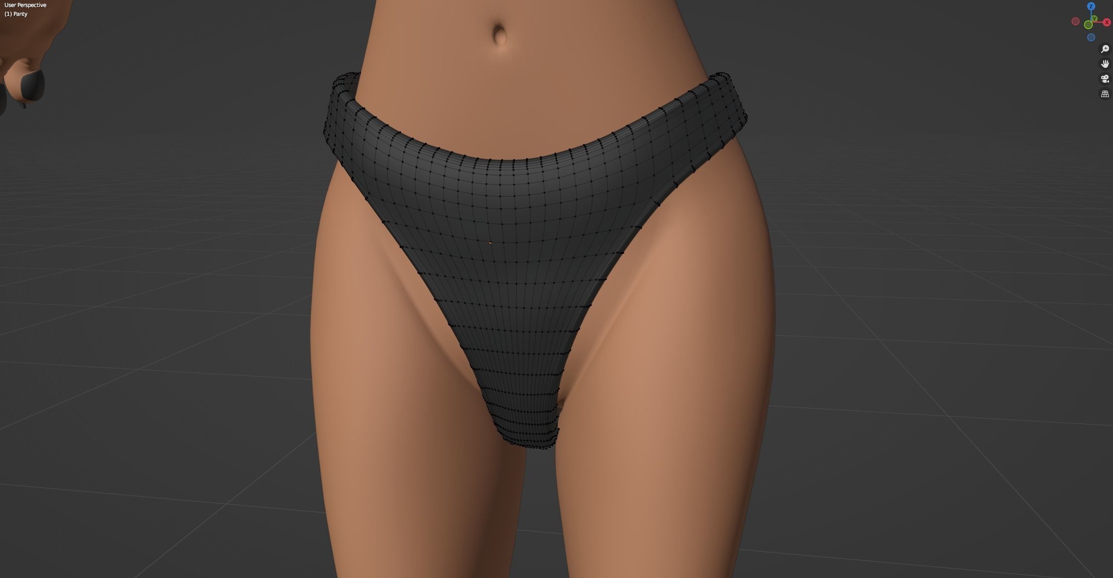 Agnes Anthro Fox 3D model_83