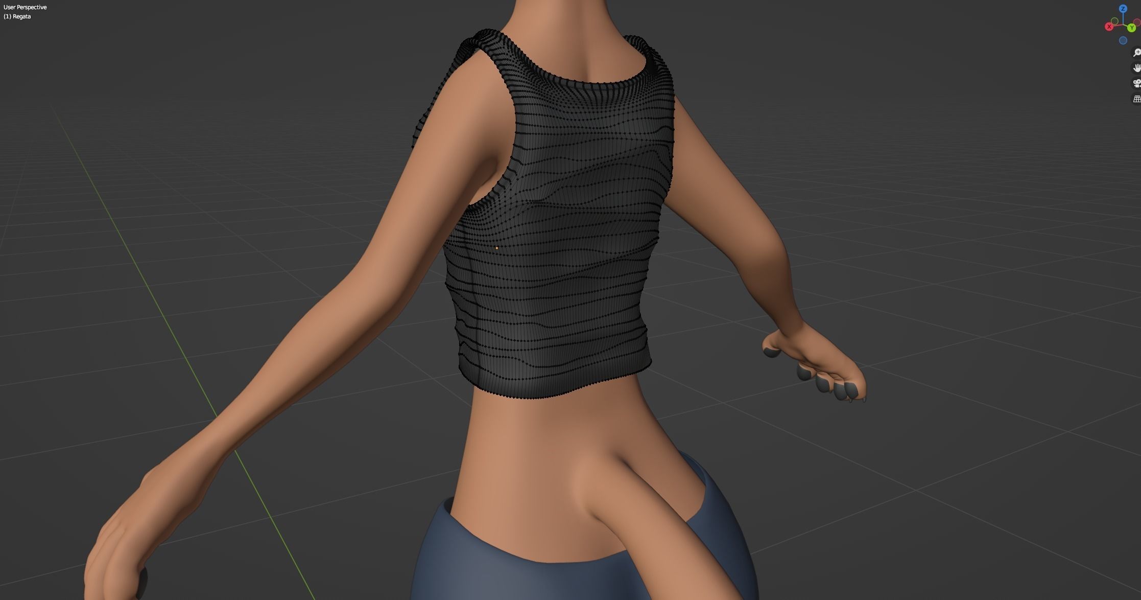 Agnes Anthro Fox 3D model_90