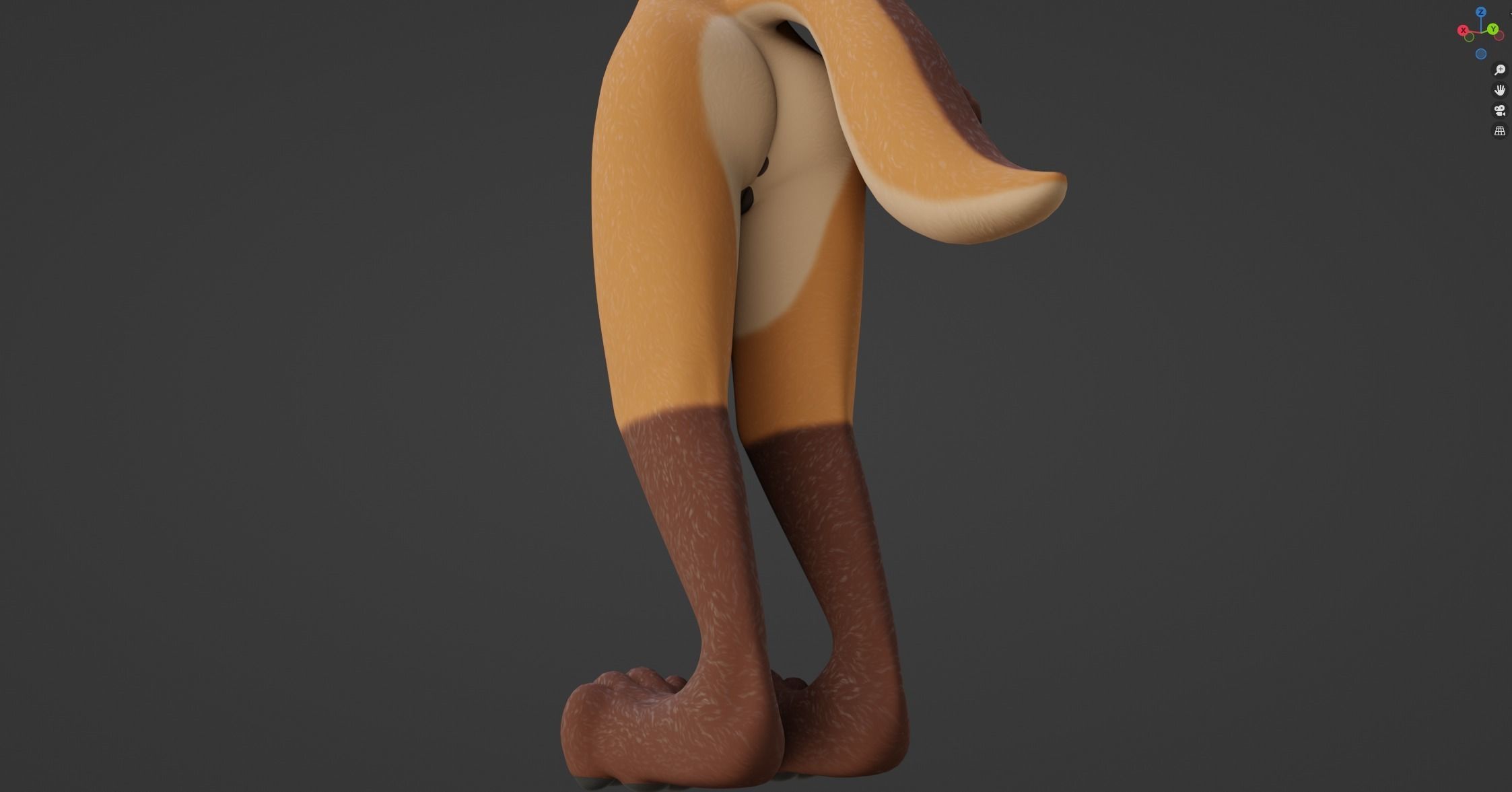 Agnes Anthro Fox 3D model_57