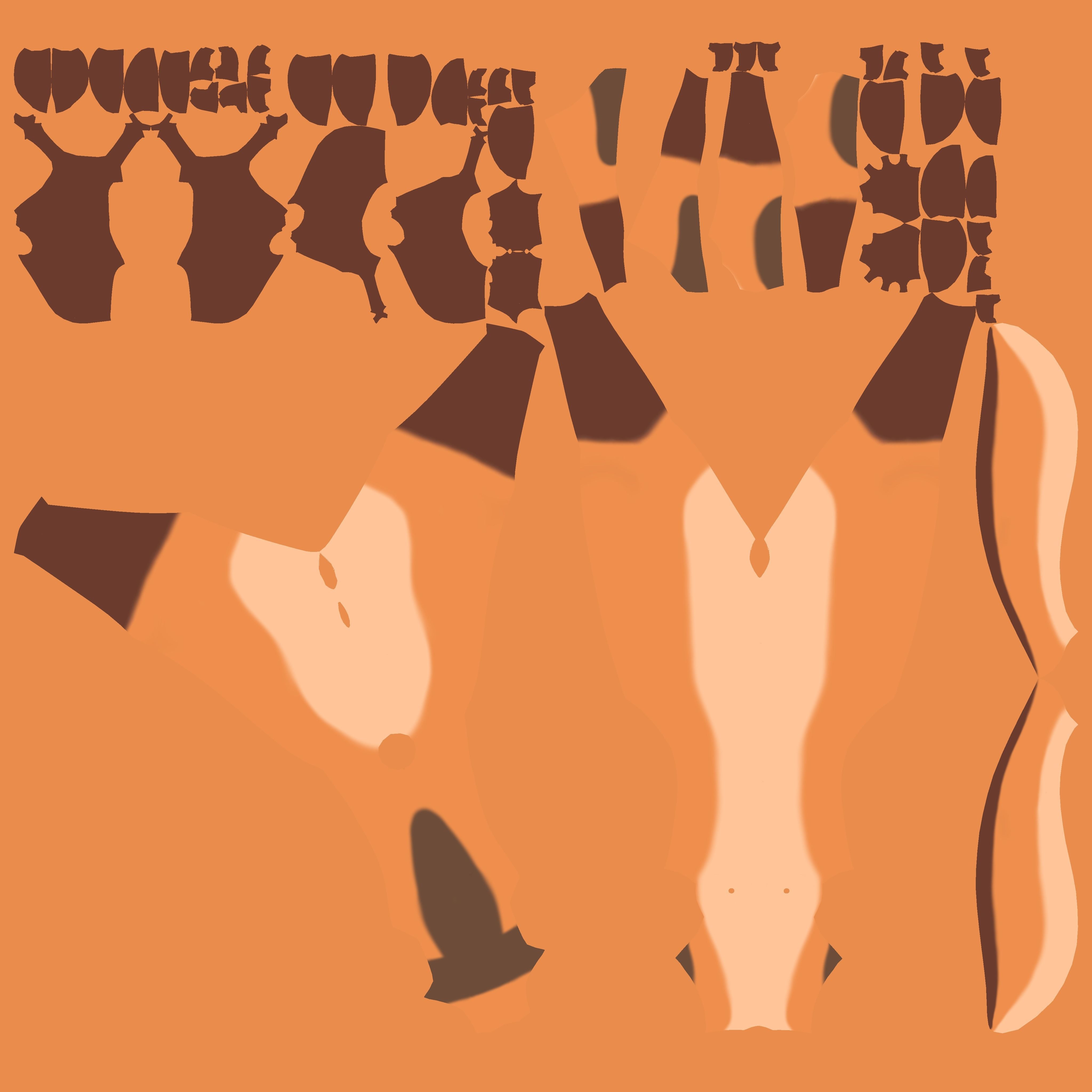 Agnes Anthro Fox 3D model_104