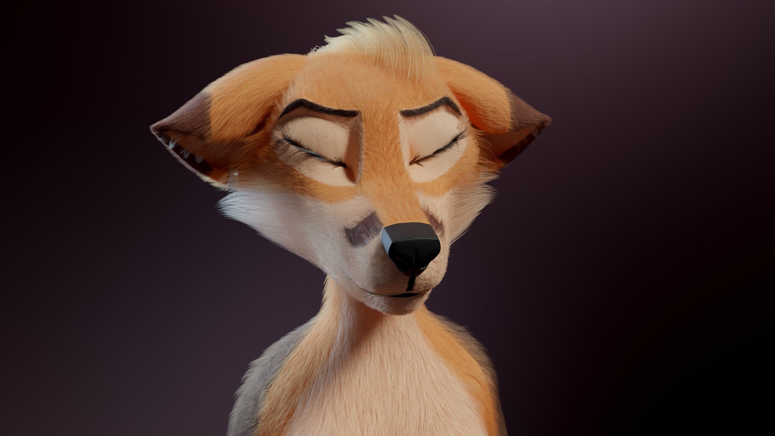 Agnes Anthro Fox 3D model_38