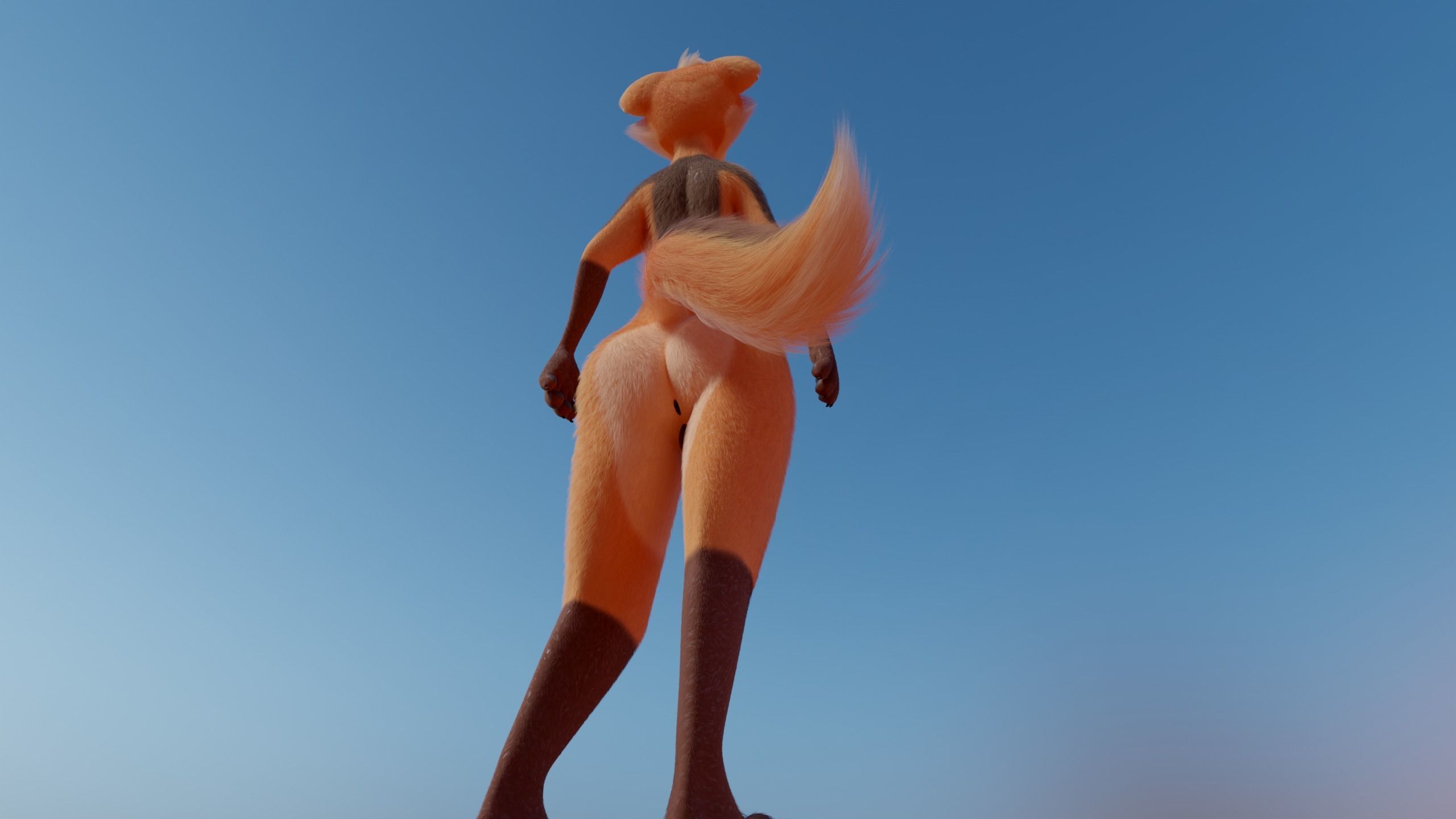 Agnes Anthro Fox 3D model_23