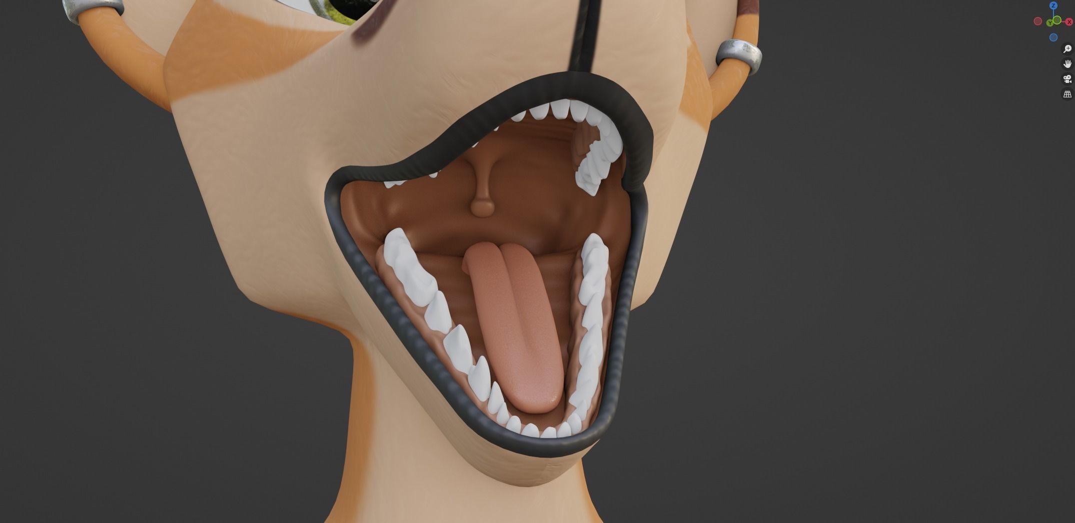 Agnes Anthro Fox 3D model_96