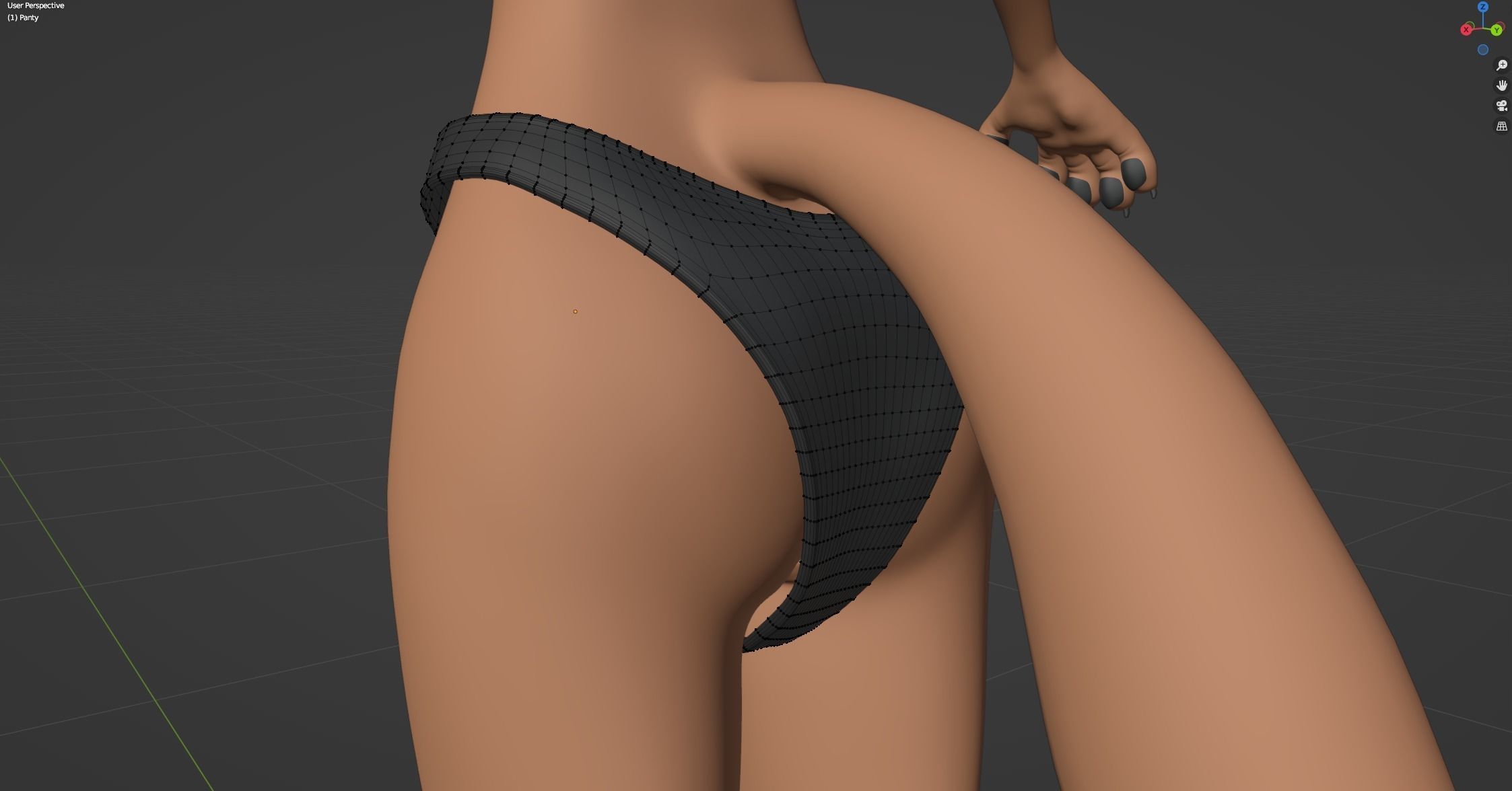 Agnes Anthro Fox 3D model_84