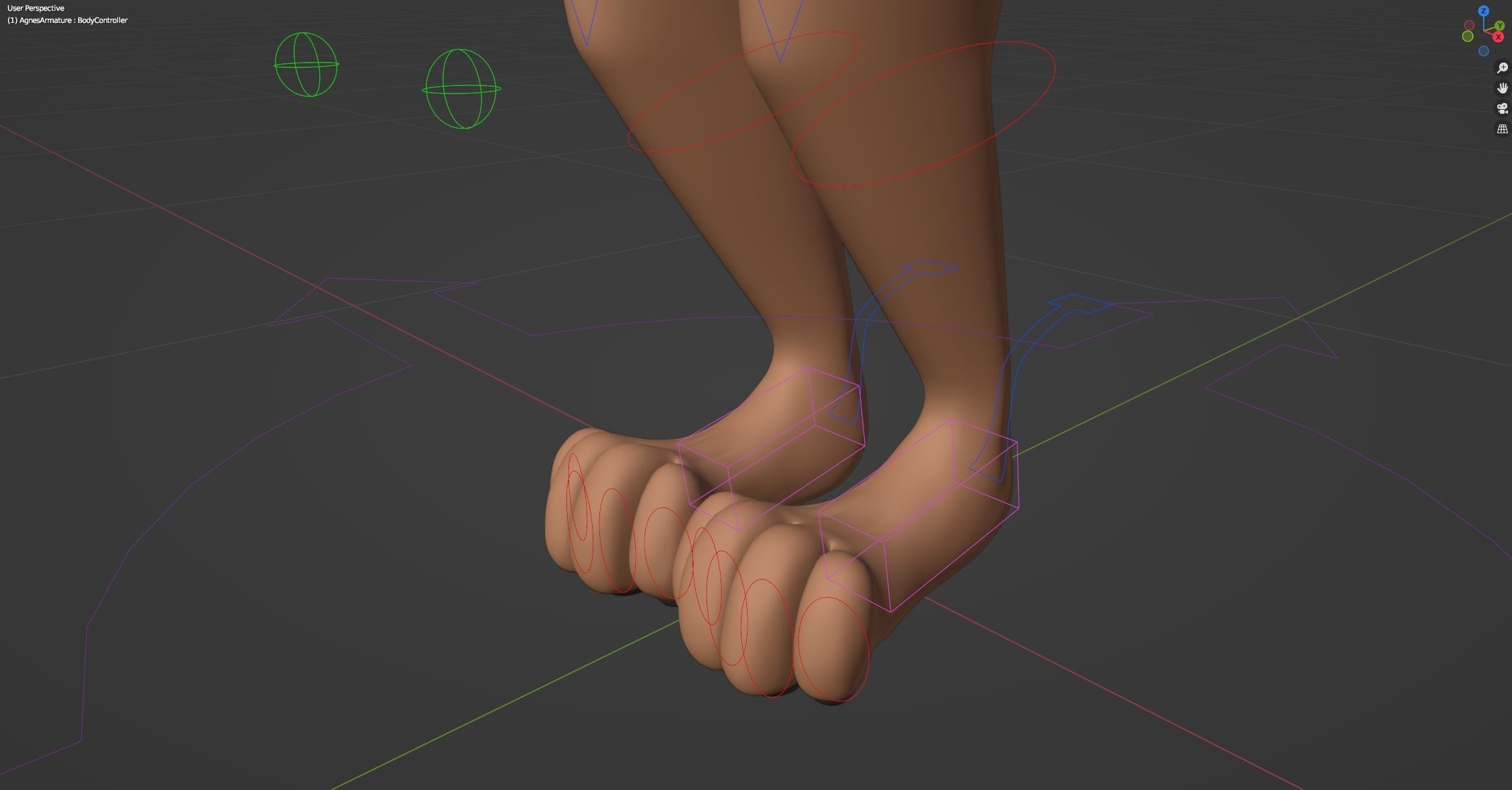 Agnes Anthro Fox 3D model_49