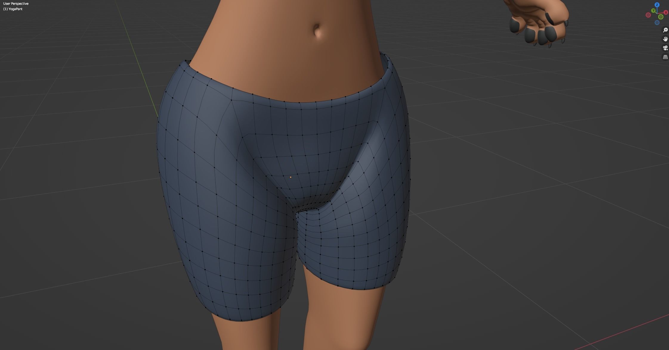 Agnes Anthro Fox 3D model_87