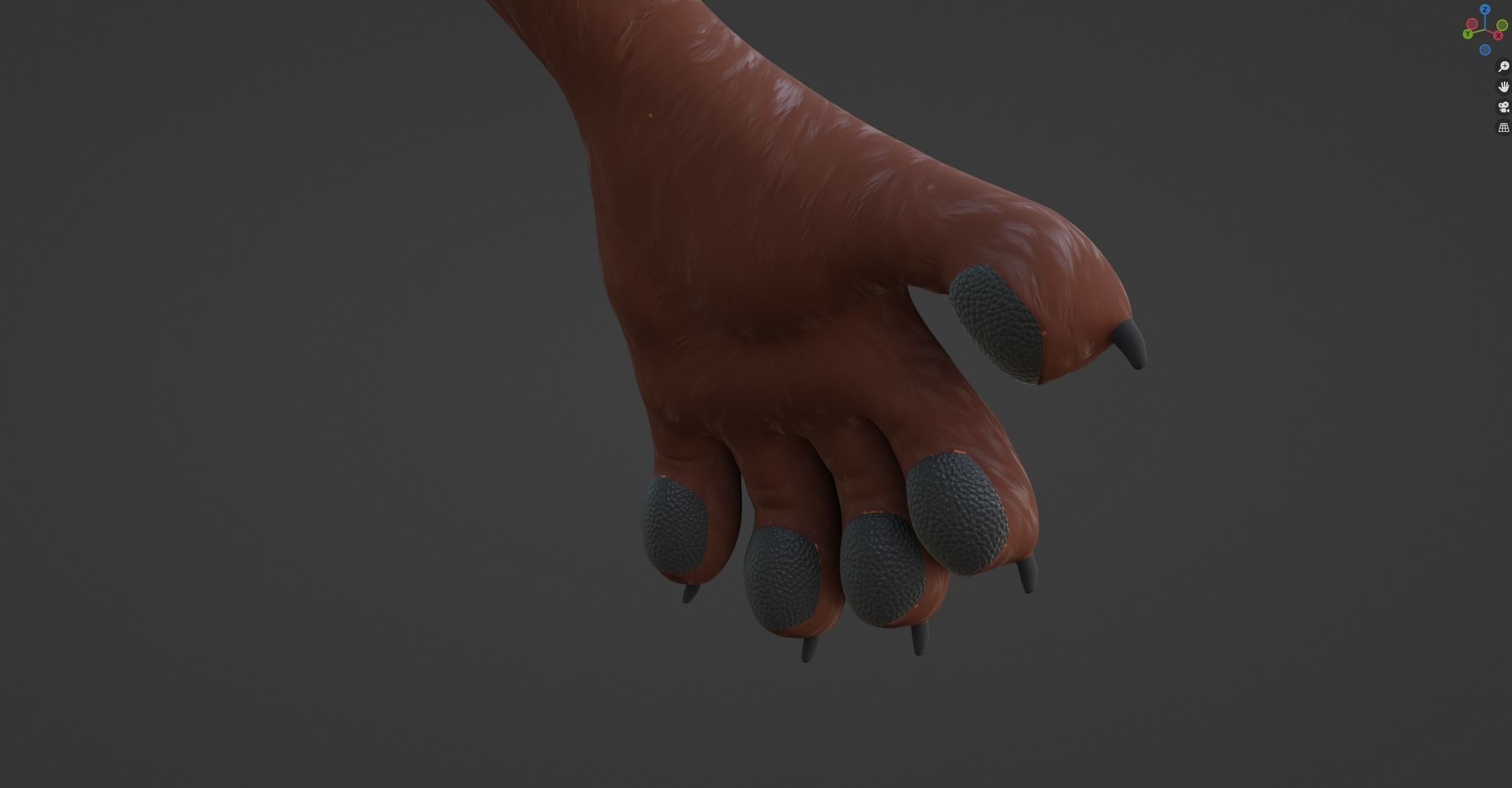 Agnes Anthro Fox 3D model_60