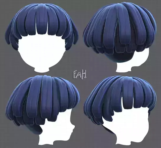 Base Hair for Boy V53