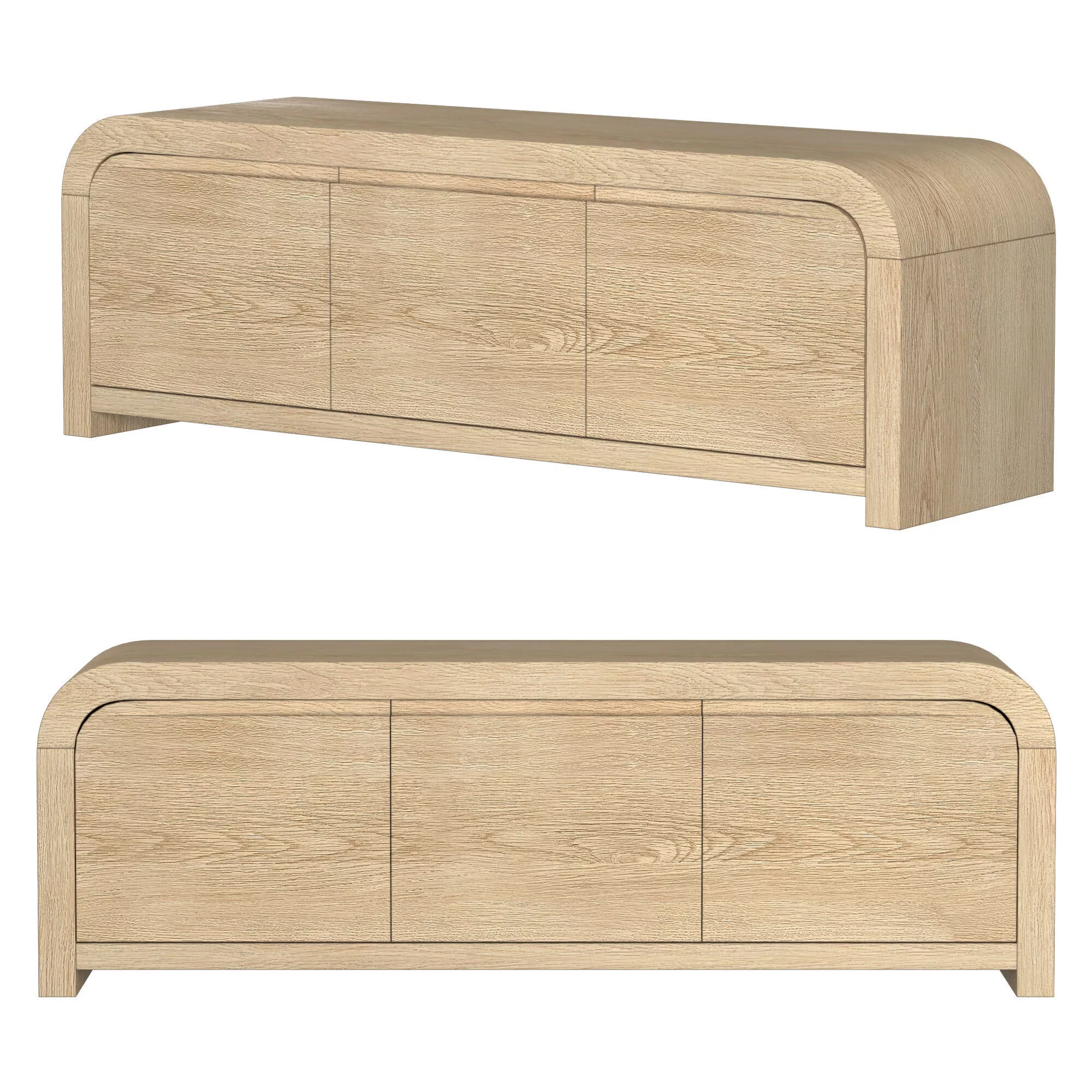 OLIN STORAGE BENCH 3D model