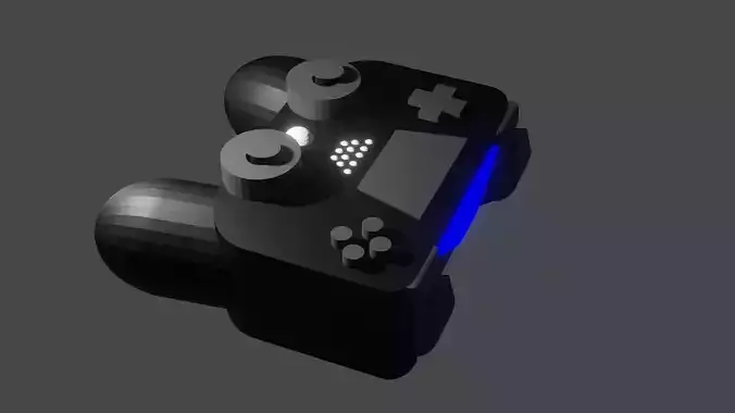 Manette PS4 3D model