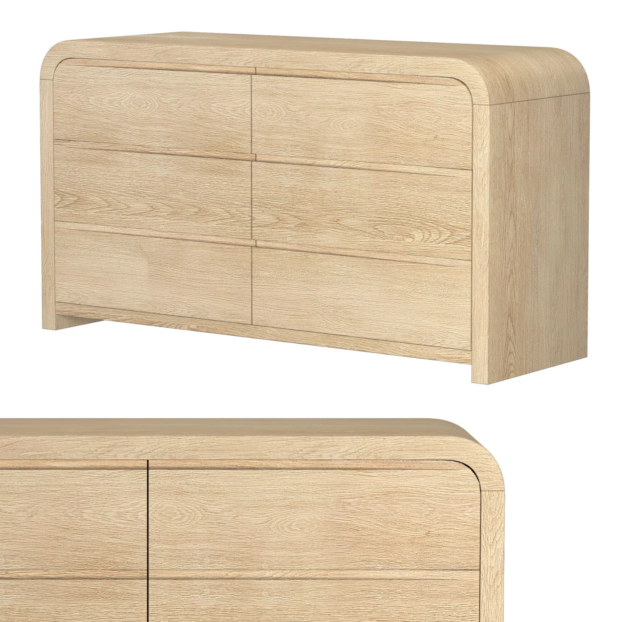OLIN WIDE DRESSER 3D model