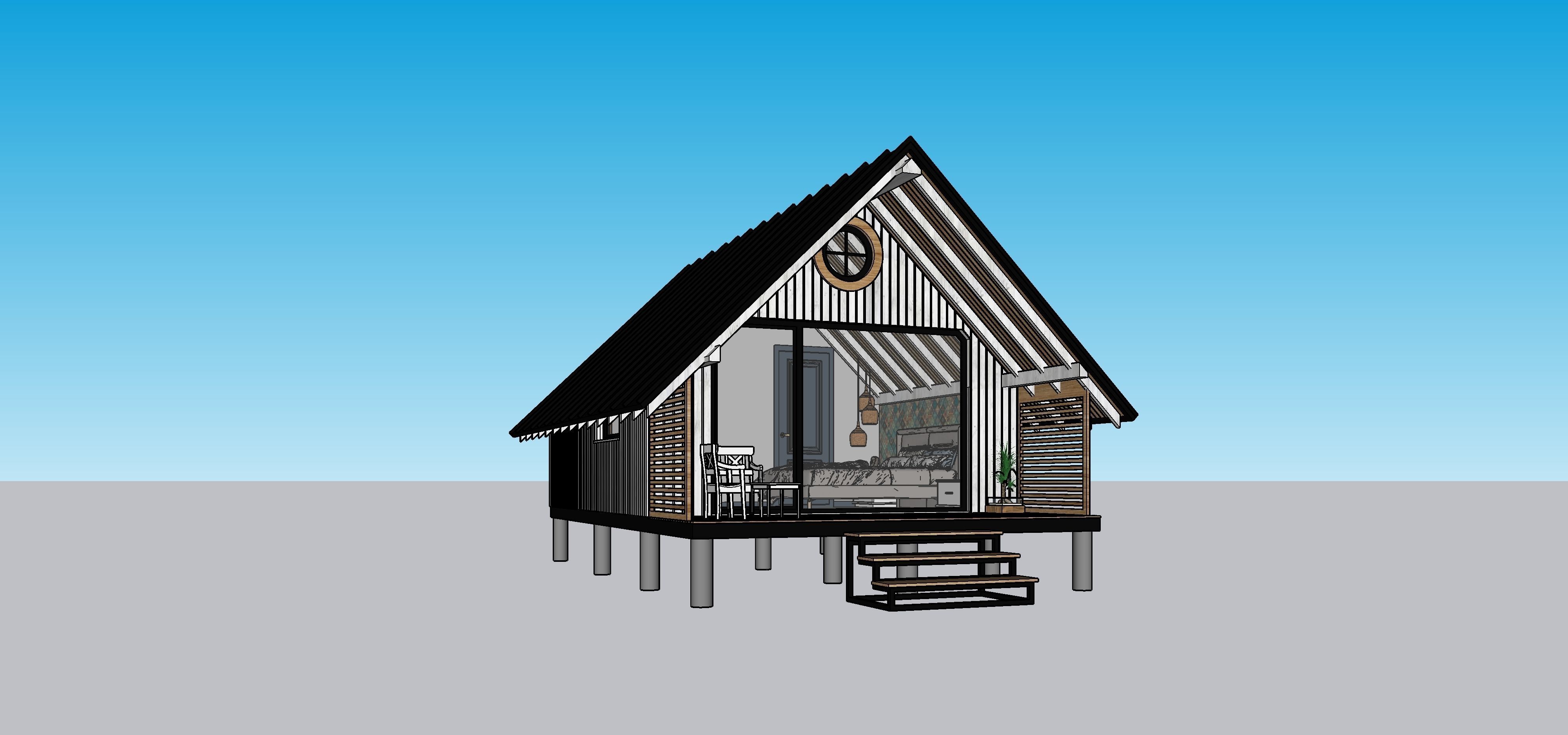 tiny house 3D model_9