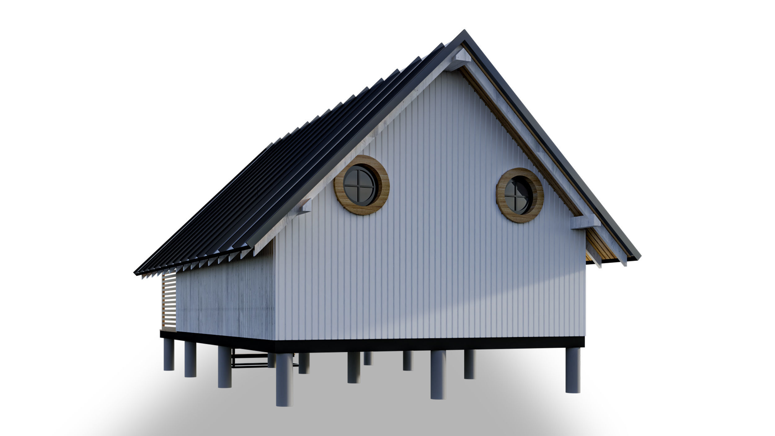 tiny house 3D model_3