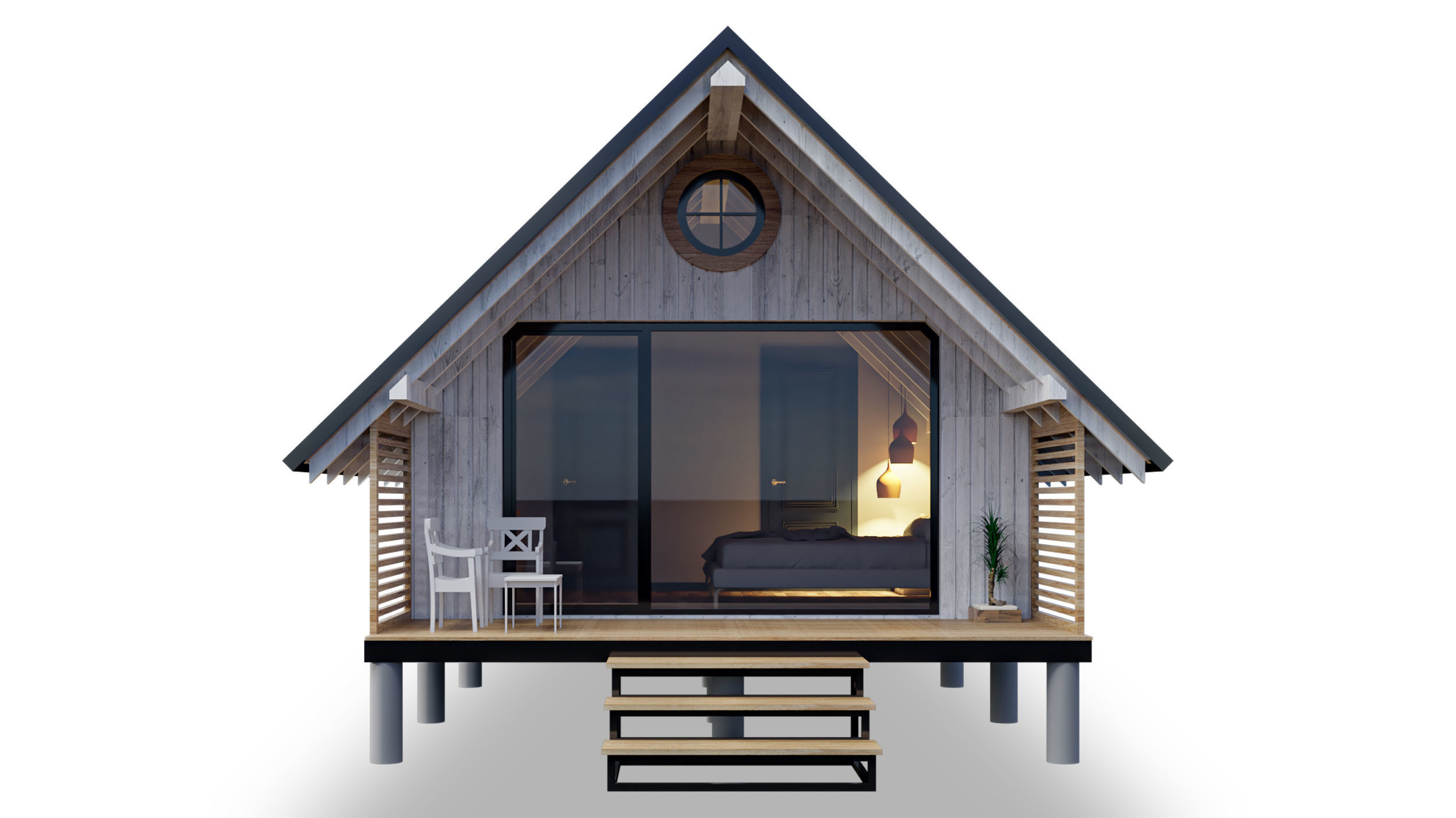 tiny house 3D model_1