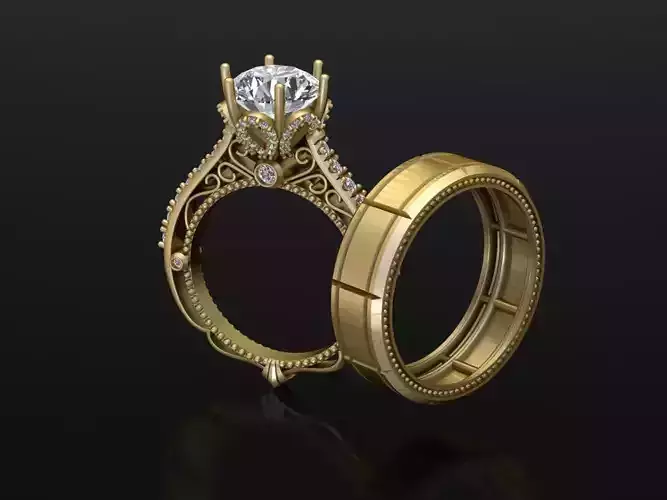 Verragio Wedding Ring Set