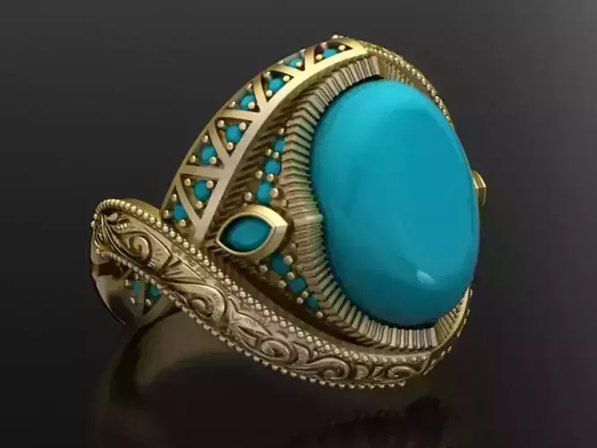 Luxury Chiseled Ring