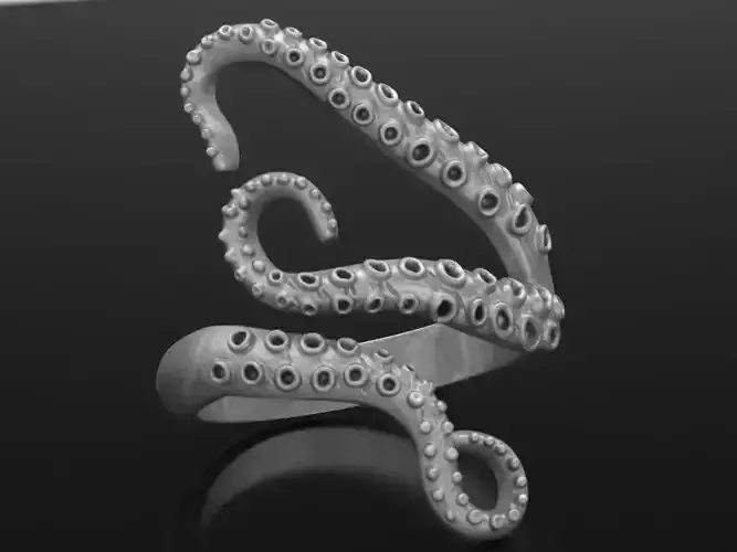 Octopus Leg Ring