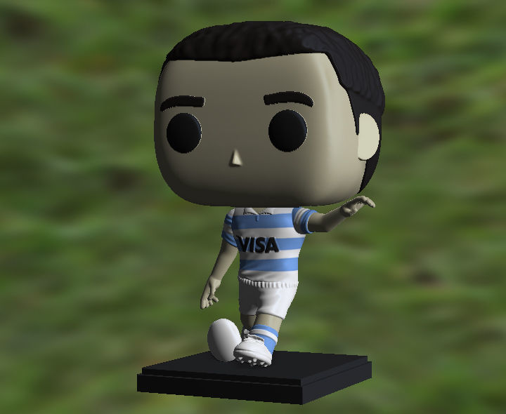 Funko rugby 3D model 3D printable | CGTrader