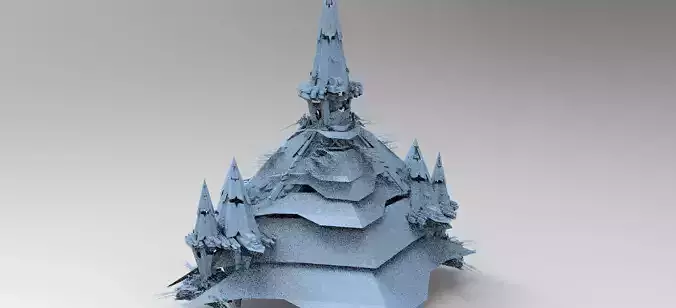 Amon Ra Sci fi Pyramid bridge 